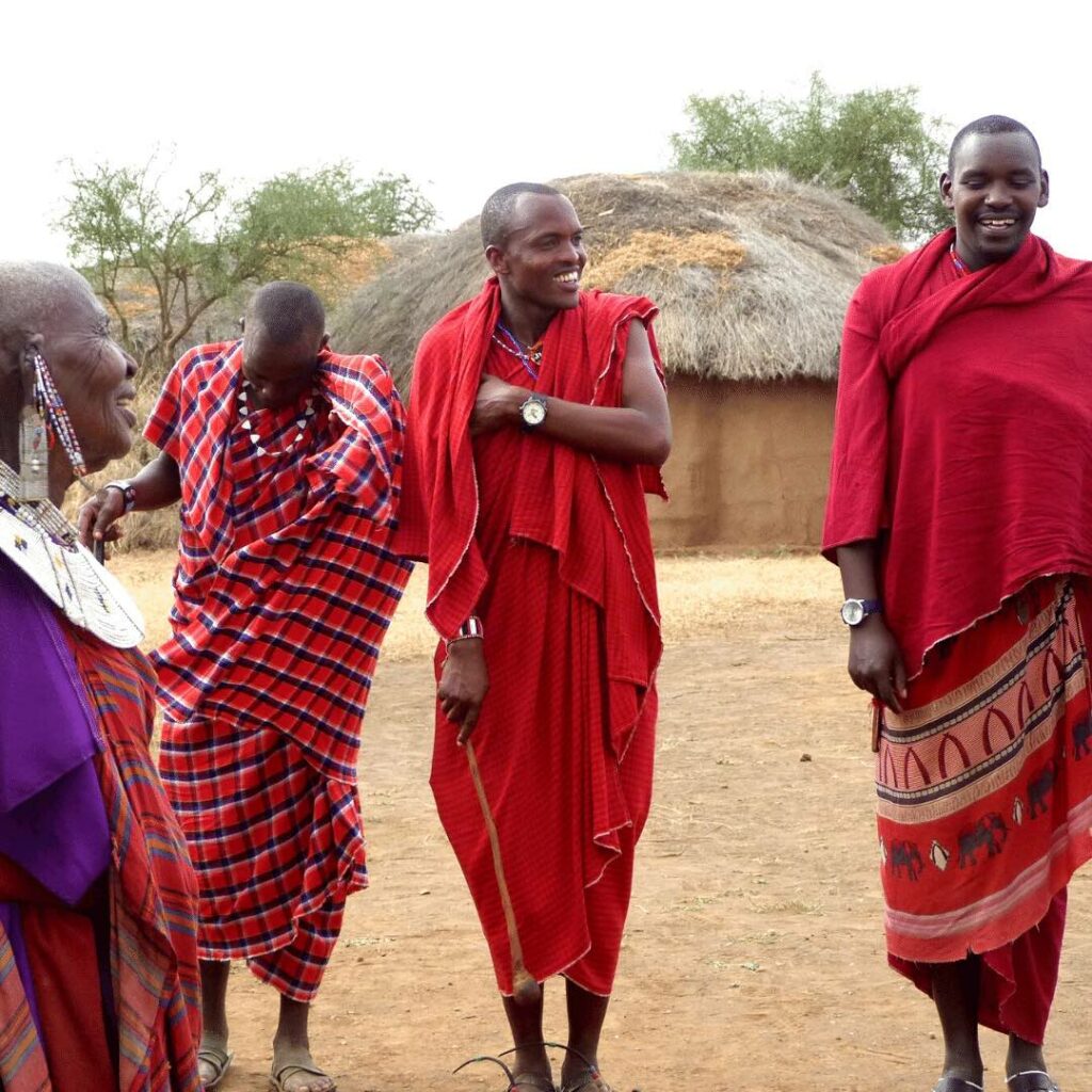 Masai Dorfbesuch