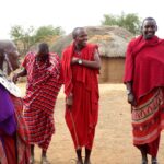 Masai Dorfbesuch