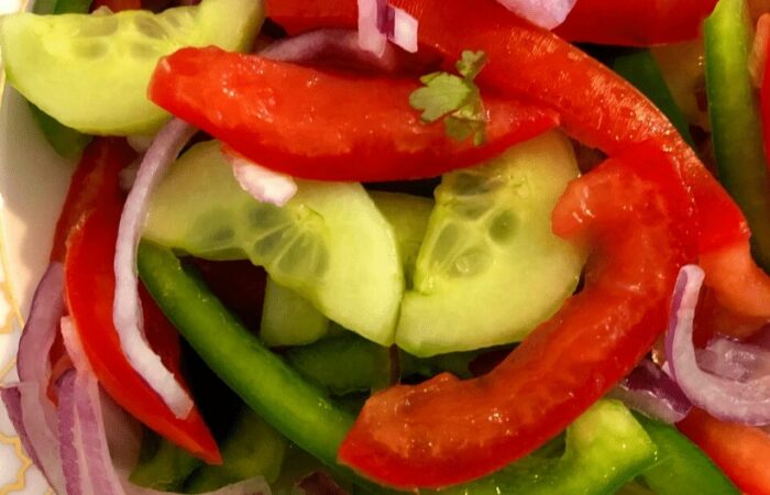Kachumbari Tomaten-Zwiebel-Salat