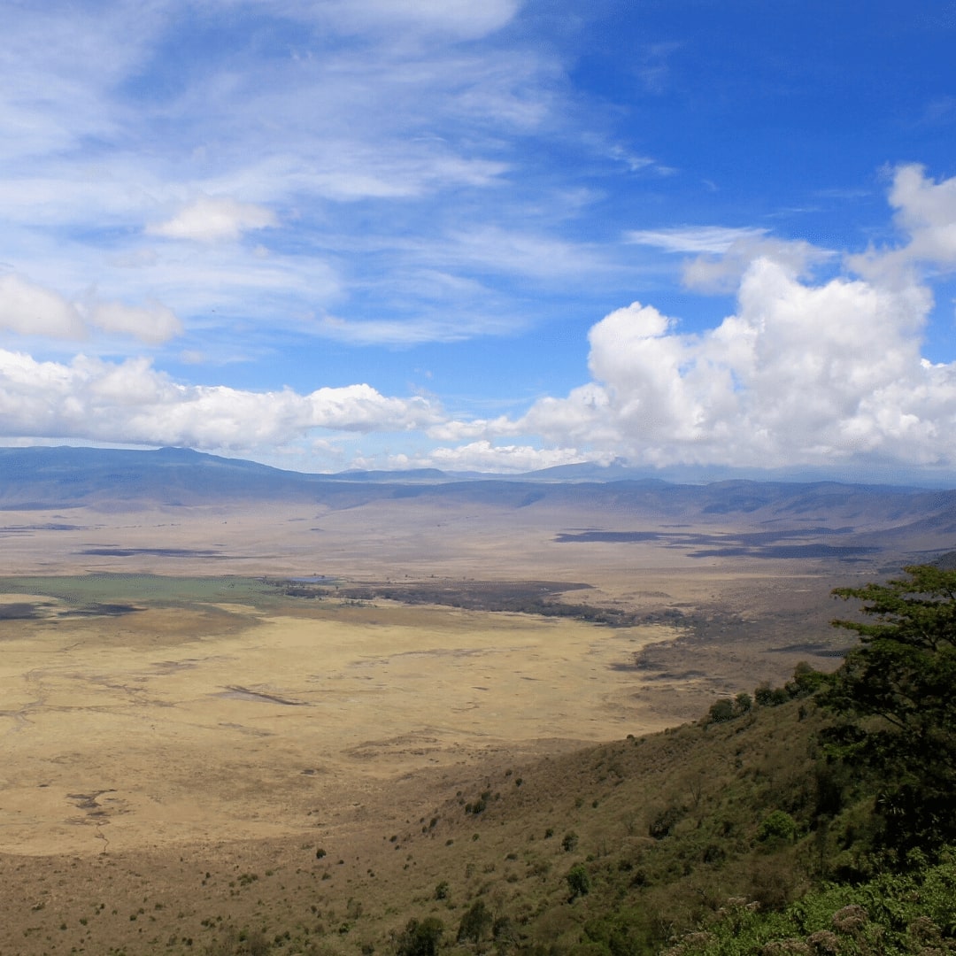 Ngorongoro Krater Panorama