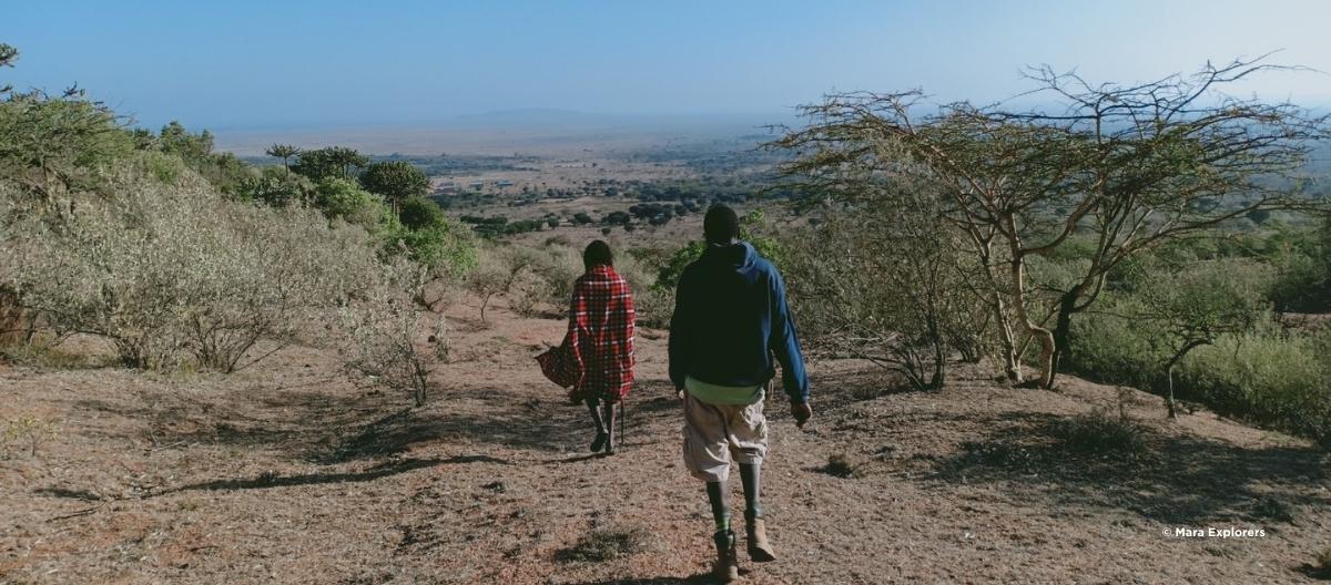 Maasai Mara Naturwanderung Loita Hills