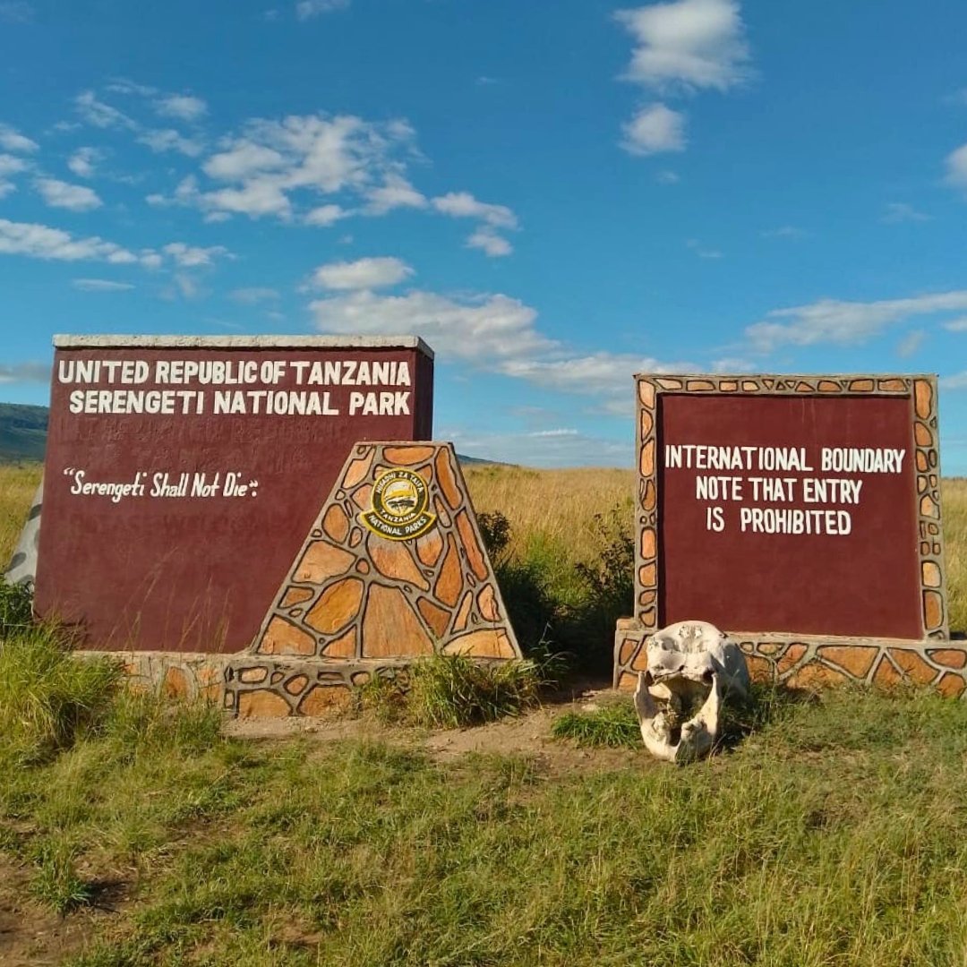 Serengeti Nationalpark Grenzposten