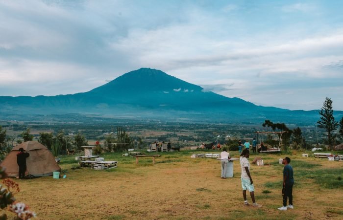 Blick vom The Panorama auf den Mt. Meru